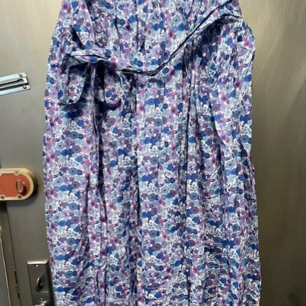 JCrew New apron dress in Liberty® Arrow Floral fabric - RETRO - Picture 14 of 16